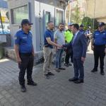 ADIYAMAN (PHA) - Adıyaman’ın Gölbaşı ilçesinde, Gölbaşı Kaymakamı Kadir Algın, İlçe Emniyet Müdürlüğünü ziyaret ederek çeşitli inceleme ve denetlemelerde bulundu.