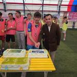ADIYAMAN (PERRE) - Şeriban ÖZÇAKMAK - Gölbaşı Kaymakamı Kadir Algın, Tevfik Göksu Anadolu İmam Hatip Lisesi'nde düzenlenen sınıflar arası futbol turnuvasının final müsabakasını izledi, dereceye giren öğrencilere ödüller...