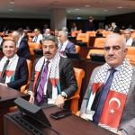 ANKARA (PHA) - Şeriban ÖZÇAKMAK – Adıyaman Milletvekilleri Resul Kurt, İshak Şan, Hüseyin Özhan ve Mustafa Alkayış, Türkiye Büyük Millet Meclisi’nde (TBMM) Gazze gündemiyle gerçekleştirilen özel oturuma katıldı.
