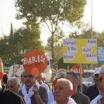 ADIYAMAN (PHA) - Murat KAYIŞ – Şeriban ÖZÇAKMAK – Adıyaman Emek ve Demokrasi Platformu tarafından, 1 Eylül Dünya Barış Günü dolayısıyla yürüyüş düzenlendi.