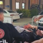 ADIYAMAN (PERRE) - Berfin GÜRBÜZ-Adıyaman'ın Kahta ilçesinde kamyonetle çarpışan motosiklet sürücüsü ağır yaralandı.