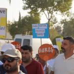 ADIYAMAN (PHA) - Murat KAYIŞ – Şeriban ÖZÇAKMAK – Adıyaman Emek ve Demokrasi Platformu tarafından, 1 Eylül Dünya Barış Günü dolayısıyla yürüyüş düzenlendi.