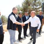 ADIYAMAN (PHA) - Adıyaman Valisi Osman Varol, Emlak Konut Yönetim Ofisini ziyaret ederek kentte yürütülen altyapı ve yerleşim projelerine ilişkin son durumu yerinde inceledi.