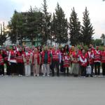 ADIYAMAN (PHA) - İbrahim ÖTELEŞ - 15 Temmuz Demokrasi ve Millî Birlik Günü dolayısıyla Adıyaman’da düzenlenen anma programında, Kızılay Adıyaman İl Başkanlığı da yerini aldı.