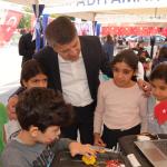 ADIYAMAN (PERRE) - Şeriban ÖZÇAKMAK - Adıyaman Belediyesi, Türkiye Kalkınma Vakfı ve UNICEF iş birliğiyle düzenlenen 29 Ekim Cumhuriyet Bayramı etkinlikleri Eğriçay Parkı'nda büyük bir coşkuyla kutlandı.