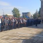 ADIYAMAN (PERRE) - Şeriban ÖZÇAKMAK - Adıyaman'da 19 Ekim Muhtarlar Günü, Atatürk Anıtı önünde düzenlenen törenle kutlandı.