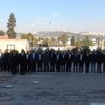 ADIYAMAN (PERRE) - Şeriban ÖZÇAKMAK - Adıyaman'da 19 Ekim Muhtarlar Günü, Atatürk Anıtı önünde düzenlenen törenle kutlandı.