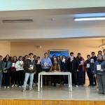 ADIYAMAN (PERRE) - Berfin GÜRBÜZ - Yazar, şair ve Perre Haber Ajansı Kültür Sanat Haberleri Editörü Murat Kayış, Bilgi Anadolu Lisesi'nde öğrencilerle bir araya gelerek söyleşi, şiir dinletisi ve imza günü etkinliği gerç...