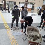 ADIYAMAN (PERRE) - Şeriban ÖZÇAKMAK - Adıyaman Eğitim ve Araştırma Hastanesi'nde eskiyen ve deforme olan zeminlerin yenilenmesine yönelik tadilat çalışmaları başlatıldı.