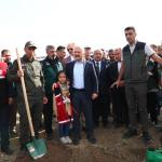 ADIYAMAN (PERRE) - Şeriban ÖZÇAKMAK- Cumhurbaşkanı Recep Tayyip Erdoğan'ın himayelerinde, Tarım ve Orman Bakanlığı koordinasyonunda yürütülen 11 Kasım Milli Ağaçlandırma Günü - Yeşil Vatan Seferberliği kapsamında, Adıyam...