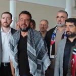 ADIYAMAN (PERRE) - Mustafa KAMIŞ-İsrail donanmasının uluslararası sularda alıkoyduğu Küresel Sumud Filosu'ndaki 59 aktivist, Girit üzerinden özel uçakla Türkiye'ye getirildi.