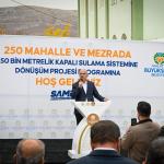 MALATYA (PERRE) - Şeriban ÖZÇAKMAK - Malatya Büyükşehir Belediyesi, kuraklıkla mücadele kapsamında 12 mahallede 25 bin 230 metre tarımsal sulama borusu dağıtarak 21 bin dekar araziyi sulamaya açtı.