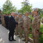 ADIYAMAN (PERRE) - Şeriban ÖZÇAKMAK - Cumhurbaşkanlığı Kararnamesi ile Adıyaman Valiliği görevine atanan Adıyaman Valisi Abdullah Küçük, göreve başlamasının ardından kurum ziyaretleri kapsamında İl Jandarma Komutanlığı'n...