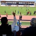 ADIYAMAN (PERRE) - Sibel TURAN-Adıyaman Üniversitesi Stadyumu'nda oynanan Bölgesel Amatör Lig baraj maçında Kahta 02 Spor, Adıyaman Belediyespor'u 2-0 mağlup ederek BAL'daki yerini korudu.
