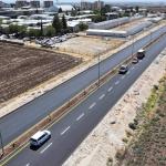 ADIYAMAN (PHA) - Fatma Didar YILDIRIM - Adıyaman Belediyesi, Mersin Caddesi’nde asfalt çalışmalarının tamamlanmasının ardından yol çizgileri ve trafik işaretleme işlemlerine başladı.