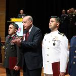 ANKARA (PHA) - Fatma Didar YILDIRIM - Cumhurbaşkanı Recep Tayyip Erdoğan, Milli Savunma Üniversitesi Kurmay Subaylar Mezuniyet Töreni ve üniversiteye bağlı camilerin açılış töreninde yaptığı konuşmada, bölge barışına ve...