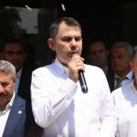 ADIYAMAN (PHA) - Şeriban ÖZÇAKMAK – Çevre, Şehircilik ve İklim Değişikliği Bakanı Murat Kurum, Adıyaman Kent Meydanı’nda depremzede esnaf için hazırlanan iki iş yerinin açılışını gerçekleştirdi.