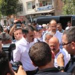 ADIYAMAN (PHA) - Şeriban ÖZÇAKMAK – Çevre, Şehircilik ve İklim Değişikliği Bakanı Murat Kurum, Adıyaman Kent Meydanı’nda depremzede esnaf için hazırlanan iki iş yerinin açılışını yaptı.