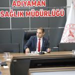 ADIYAMAN (PERRE) - Sibel TURAN-Adıyaman Muhtarlar Federasyonu Başkanı Abdülkadir Geylani Taş ve yönetim kurulu üyeleri, İl Sağlık Müdürü Prof.