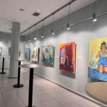 ADIYAMAN (PERRE) - Şeriban ÖZÇAKMAK - Kahta Fen Lisesi Resim Öğretmeni Rukiye Peyzo'nun solo sergisi, Kütüphane Haftası etkinlikleri kapsamında sanatseverlerle buluştu.