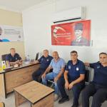 ADIYAMAN (PHA) - Şeriban ÖZÇAKMAK – Zabıta Haftası nedeniyle, Gazete Kahta İmtiyaz Sahibi Mustafa Kamış, Kahta Otogar Zabıta Karakolu’nu ziyaret etti.