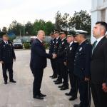 ADIYAMAN (PERRE) - Şeriban ÖZÇAKMAK - Adıyaman Valisi Abdullah Küçük, göreve başlamasının ardından sürdürdüğü kurum ziyaretleri kapsamında Adıyaman İl Emniyet Müdürlüğü'nü ziyaret ederek kentte yürütülen güvenlik çalışma...