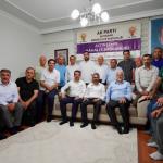 ADIYAMAN (PHA) - Fatma Didar YILDIRIM – AK Parti Teşkilat Başkan Yardımcısı ve Adıyaman Milletvekili Mustafa Alkayış, İl Başkanı Faruk Bülent Kablan ve Merkez İlçe Başkanı Mehmet Fatih Olgun ile birlikte Altınşehir Mahal...