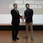 ADIYAMAN (PERRE) - Sibel TURAN- Adıyaman Üniversitesi Satır Ötesi Kitap Topluluğu tarafından düzenlenen ve Adıyaman Tunahan Özbilgin Gençlik Merkezi tarafından desteklenen "Bilimde ve Sanatta Yaratıcılık" konulu konferan...