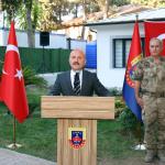ADIYAMAN (PHA) - Adıyaman İl Jandarma Komutanlığı bünyesinde görev yapan 93 personel, bir üst rütbeye terfi etti.