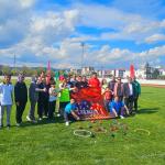 ADIYAMAN (PERRE) - Sibel TURAN-23 Nisan Ulusal Egemenlik ve Çocuk Bayramı münasebetiyle düzenlenen Özel Sporcular Bocce İl Birinciliği müsabakaları, Adıyaman Sümerevler Atletizm Pisti bocce oyun alanında gerçekleştirildi...