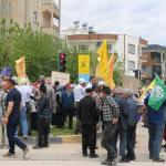 ADIYAMAN (PERRE) - Şeriban ÖZÇAKMAK-Berfin GÜRBÜZ - Adıyaman'da 1 Mayıs Emek ve Dayanışma Günü, Adıyaman Emek ve Demokrasi Platformu'nun düzenlediği etkinlikle kutlandı.