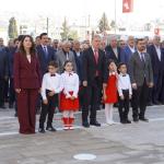 ADIYAMAN (PERRE) - Şeriban ÖZÇAKMAK-Berfin GÜRBÜZ - 23 Nisan Ulusal Egemenlik ve Çocuk Bayramı kapsamında Adıyaman'da düzenlenen törende, milli egemenliğin 106.