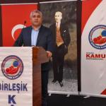 ADIYAMAN (PERRE) - (Berfin GÜRBÜZ) - Kamu-İş Konfederasyonu Adıyaman İl Başkanı Hasan Aytemir, 1 Mayıs Emek ve Dayanışma Günü dolayısıyla yaptığı açıklamada, kamu emekçilerinin ekonomik ve sosyal koşullarına ilişkin değe...