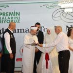 ADIYAMAN (PHA) - Cumhurbaşkanı Recep Tayyip Erdoğan’ın 2025 yılını “Aile Yılı” ilan etmesi dolayısıyla, 6 Şubat depremlerinden ağır yara alan Adıyaman’da gençlerin yuva kurmalarına destek olmak amacıyla örnek bir etkinli...