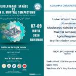 ADIYAMAN (PERRE) - Sibel TURAN- Adıyaman Üniversitesi tarafından "Sahâbe ve Kardeşlik Hukuku" temasıyla sempozyum düzenlenecek.