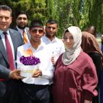 ADIYAMAN (PERRE) - Şeriban ÖZÇAKMAK - Kahta'da Engelliler Haftası kapsamında Kahta Kaymakamlığı bahçesinde düzenlenen sergide, özel eğitim öğrencilerinin hazırladığı resim ve el emeği çalışmalar beğeniye sunuldu.